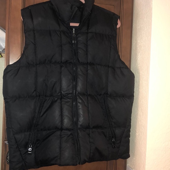 Tempco Jackets \u0026 Coats | Tempco Reversible Down Puffer Vest | Color: Black | Size: L | Bookmaglady's Closet